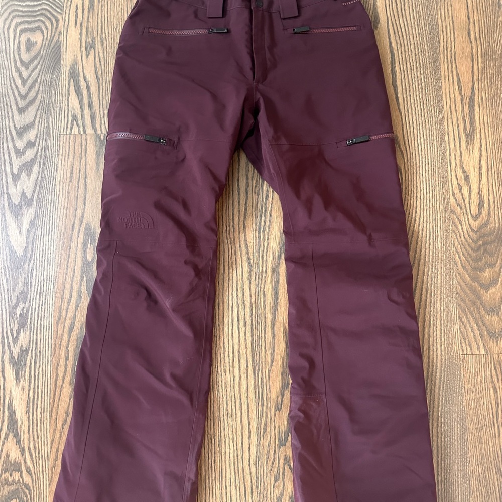 The North Face Burgundy Ski Pants